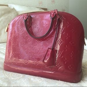 Louis Vuitton Vernis Alma PM Bag